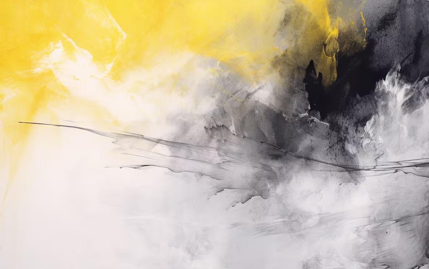 black and yellow background banner